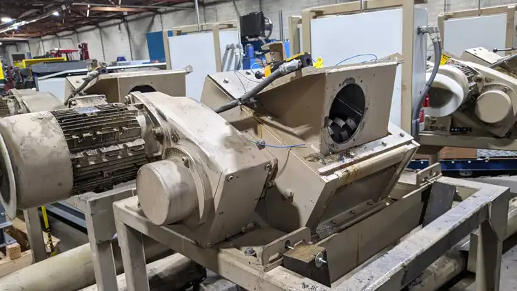 Used 2016 ERDWICH M600/1 - 400 Dual Rotor or Single Rotor Shredders Illinois US | Alan Ross Machinery #1808