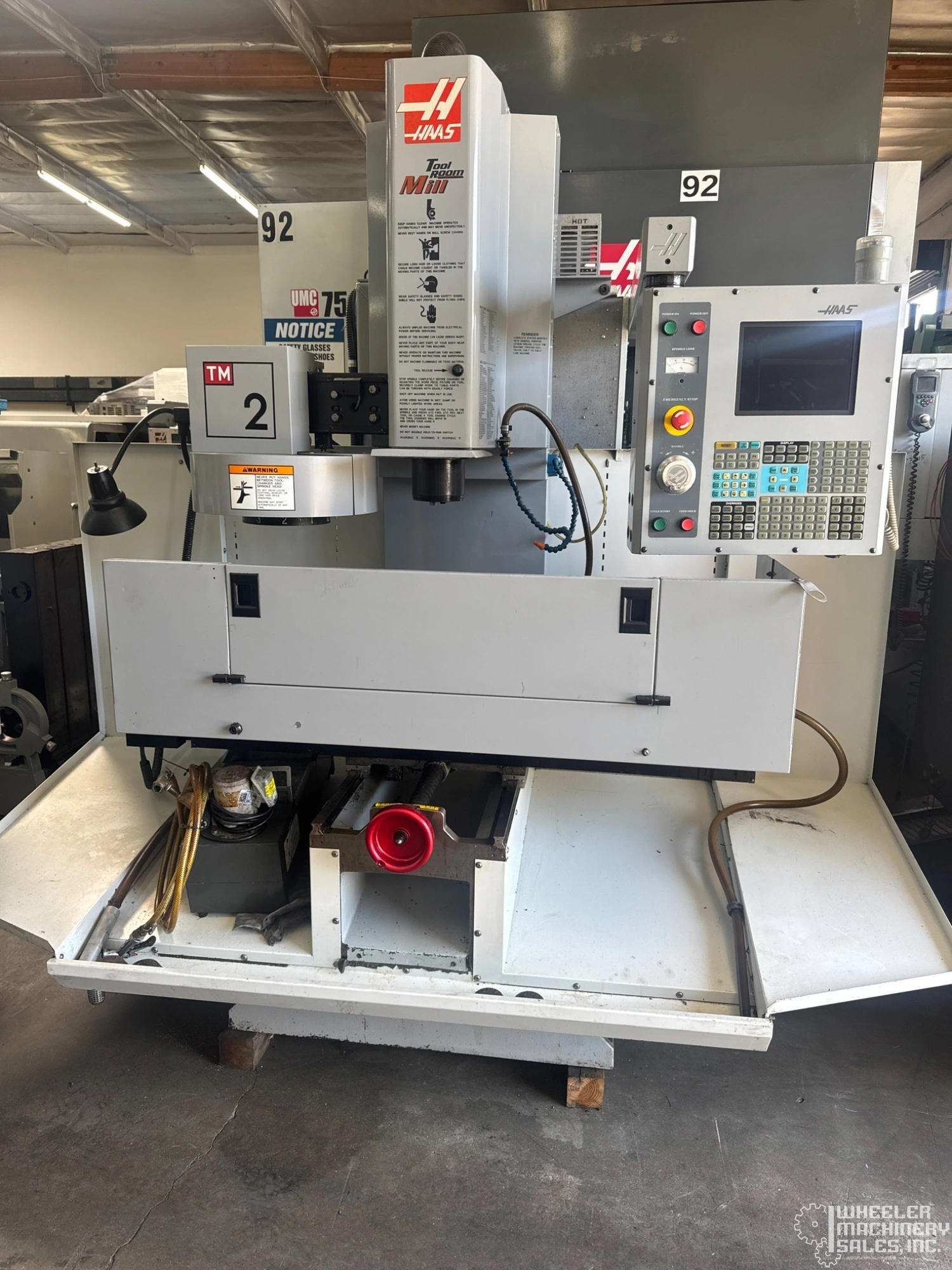 2006 Haas TM-2 CNC Tool Room Mill #8102 #2