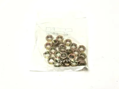 Zinc Yellow-Chromate Plated Steel Thin Hex Nut 1/2"-20 Thread PKG OF 25 - New