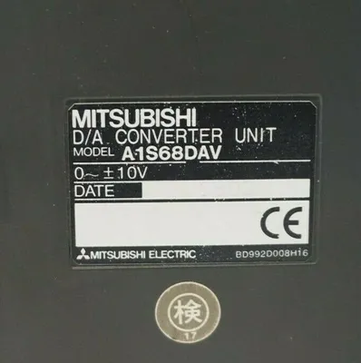 USED MITSUBISHI A1S68DAV D/A CONVERTER UNIT