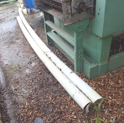 Conveyor, Screw, 4" X 18', S/st, 5 HP, Flexible, #S740003