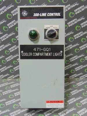 General Electric CR360L 300-Line Control 30 Amp Lighting Contactor Assembly Used