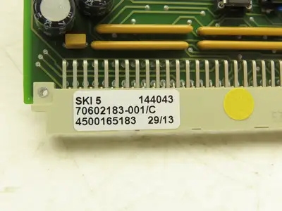 SMS Elotherm SKI 5 Printed Circuit Control Board PCB Card 70602183-001/C