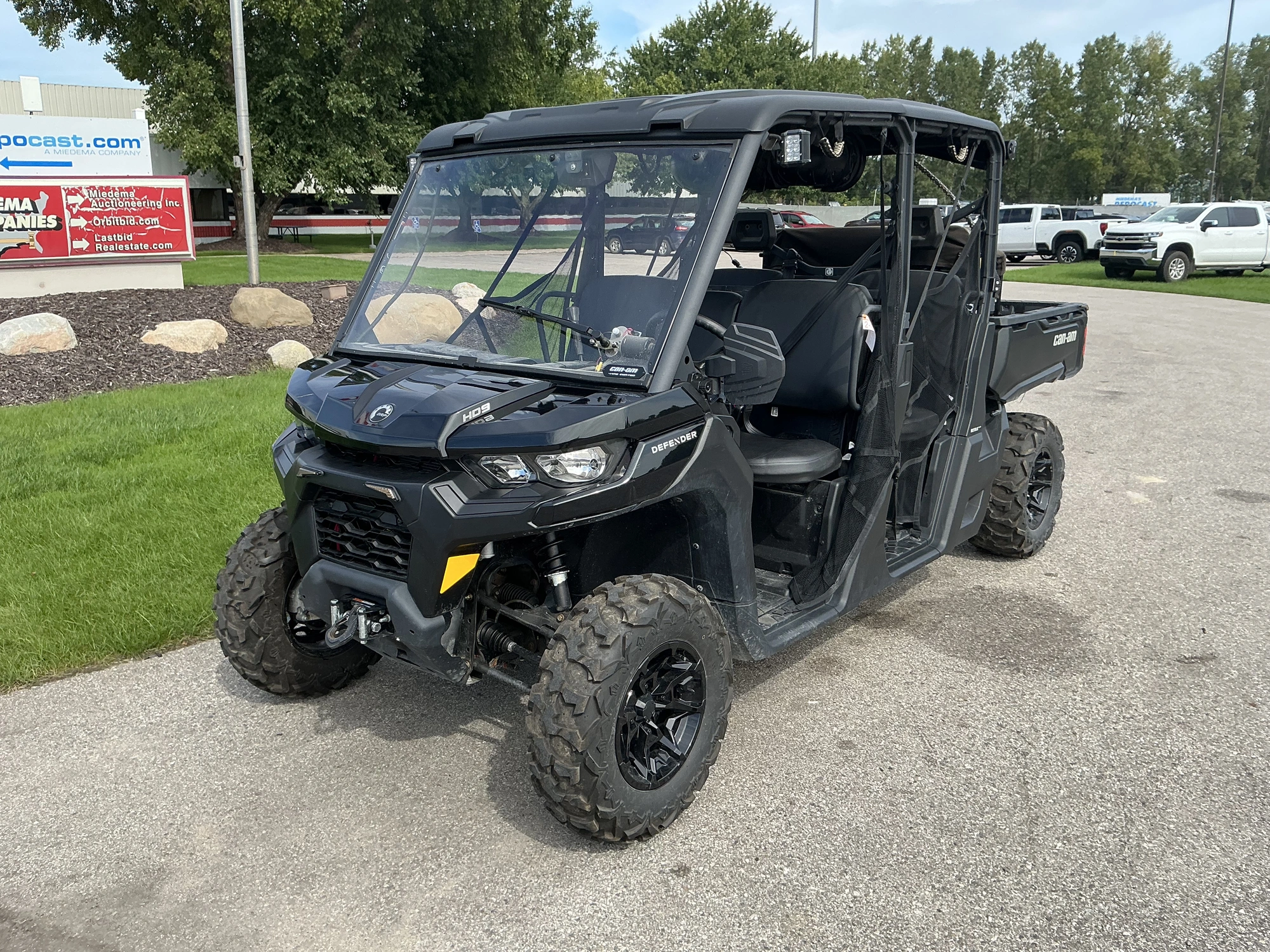 Used 2023 CAN-AM DEFENDER MAX DPS HD9 CAMO Utility Vehicles Michigan US | Miedema Asset Management Group #1423332