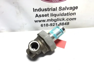 NEW! Milton Roy VB1641 Back Pressure Valve 1″ 316ss 75 PSIG