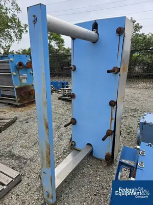 USED Superchanger 443.3 Sq Ft Tranter Superchanger Plate Heat Exchanger, 100#