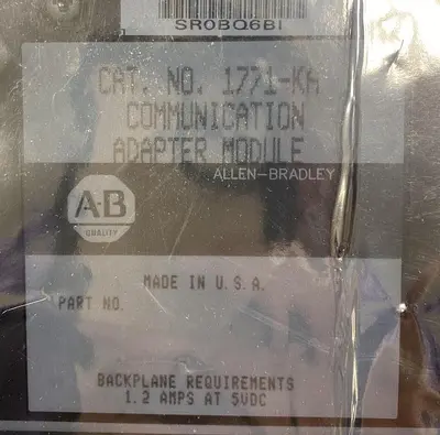 USED ALLEN-BRADLEY 1771-KA