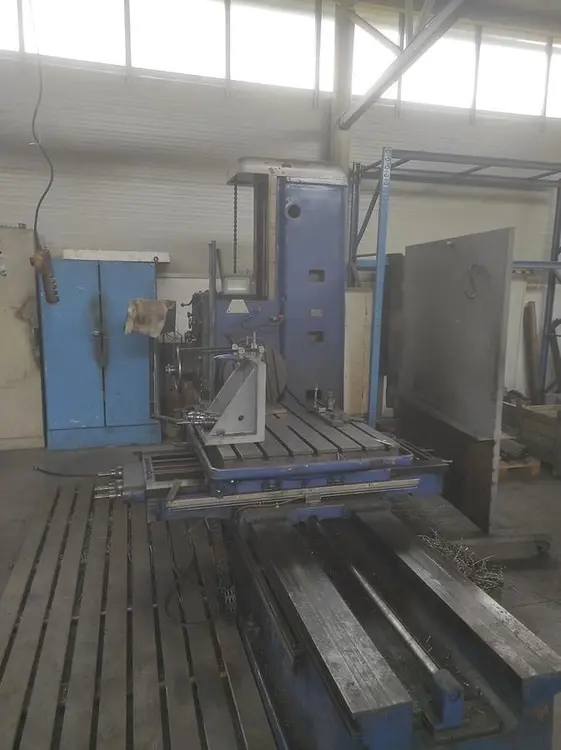 Used TOS H 80 Horizontal Table Type Boring Mills CZ | Amaron s.r.o. #1322943