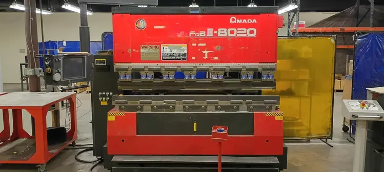 Used 2005 AMADA FBD8020NT Press Brakes Washington US | Sanson Machinery Group #1086999