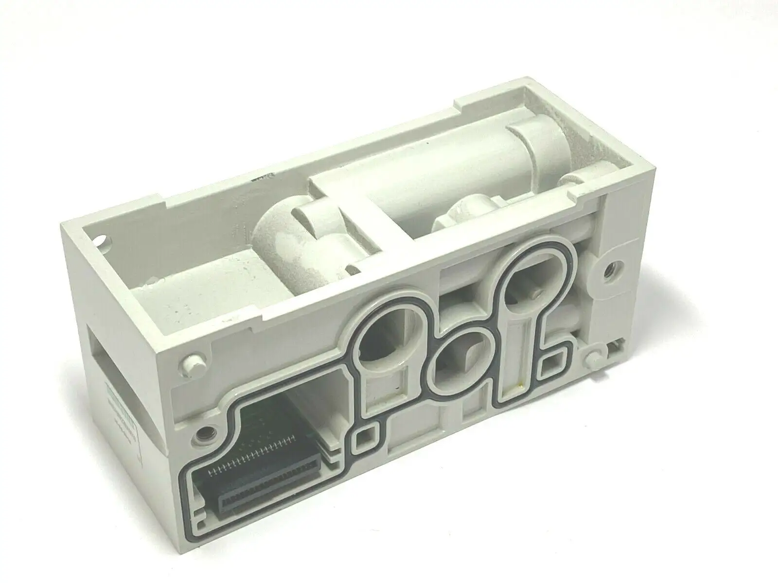 USED NUMATICS 2 STATION MANIFOLD BLOCK 1/4" NPT DZB