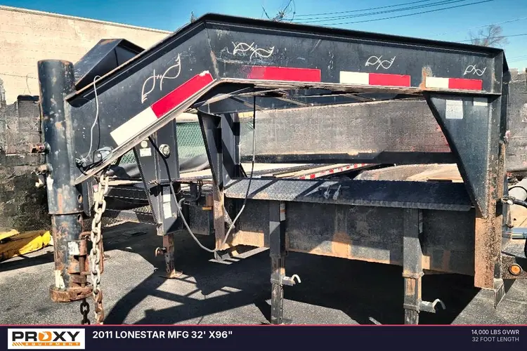 Used 2011 LONESTAR MFG 32' X96 Flatbed Trailers Colorado US | Proxy Equipment #1377832
