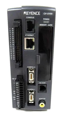 USED KEYENCE CV-2100 CONTROLLER CV2100