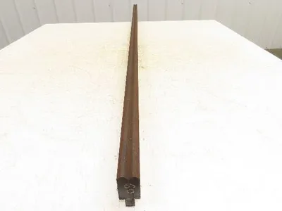 Press Brake Die 60" Long 90° V 3/8" W 3/16" D 1-3/4" H 1/2" Tang