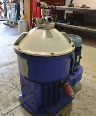 Alfa-Laval P-626 lube oil purifier, 316SS.