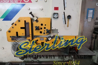 Used GEKA HYDRACROP 110/SD Ironworkers California US | Sterling Machinery Exchange #1465411