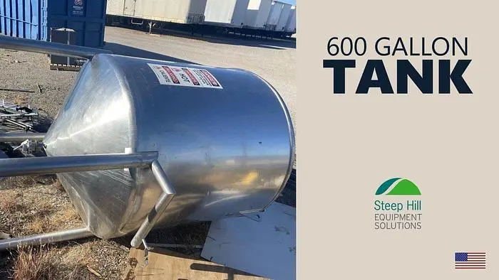 SS Cone-Bottom Tank