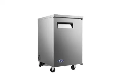 New | in-Stock Atosa New Atosa MBB23GR 23" Back Bar Beer & Beverage Cooler (Stainless Exterior) Bottle Coolers Illinois US | Falcon Restaurant Supply #1375574