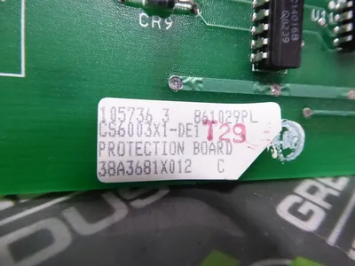 Fisher 38A3681X012 Provox Calibrator Protection Board CS6003 Rev. C Used