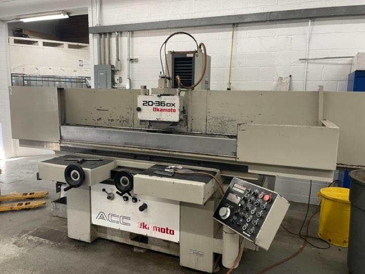 Used 1997 OKAMOTO ACC20-36DX Reciprocating Surface Grinders Massachusetts US | Hunter Plastics #787982