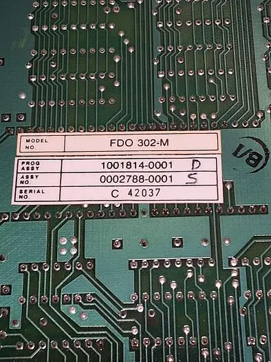 CONTACT SYSTEMS FDO-302M DISK CONTROLLER PCB