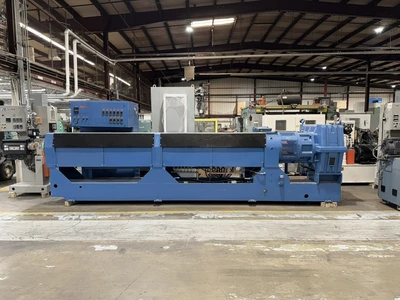 6" Davis Standard Extruder, 30:1 L/D, 300 HP AC Motor