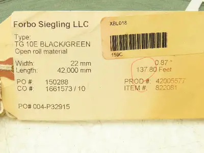 New | in-Stock FORBO SIEGLING _UNKNOWN_ Conveyor Parts | Arrow Industrial #635094