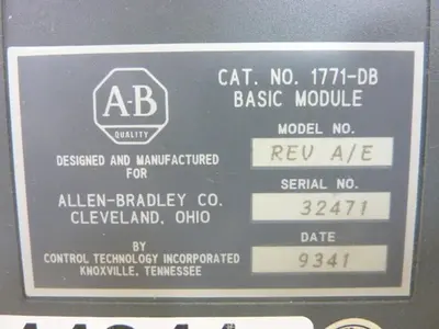 USED ALLEN BRADLEY 1771-DB