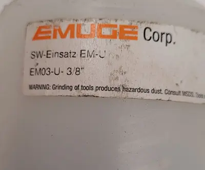 Used EMUGE F0573311 EM03-U 3/8 Misc Industrial Equipment Kentucky US | Aucto #686890