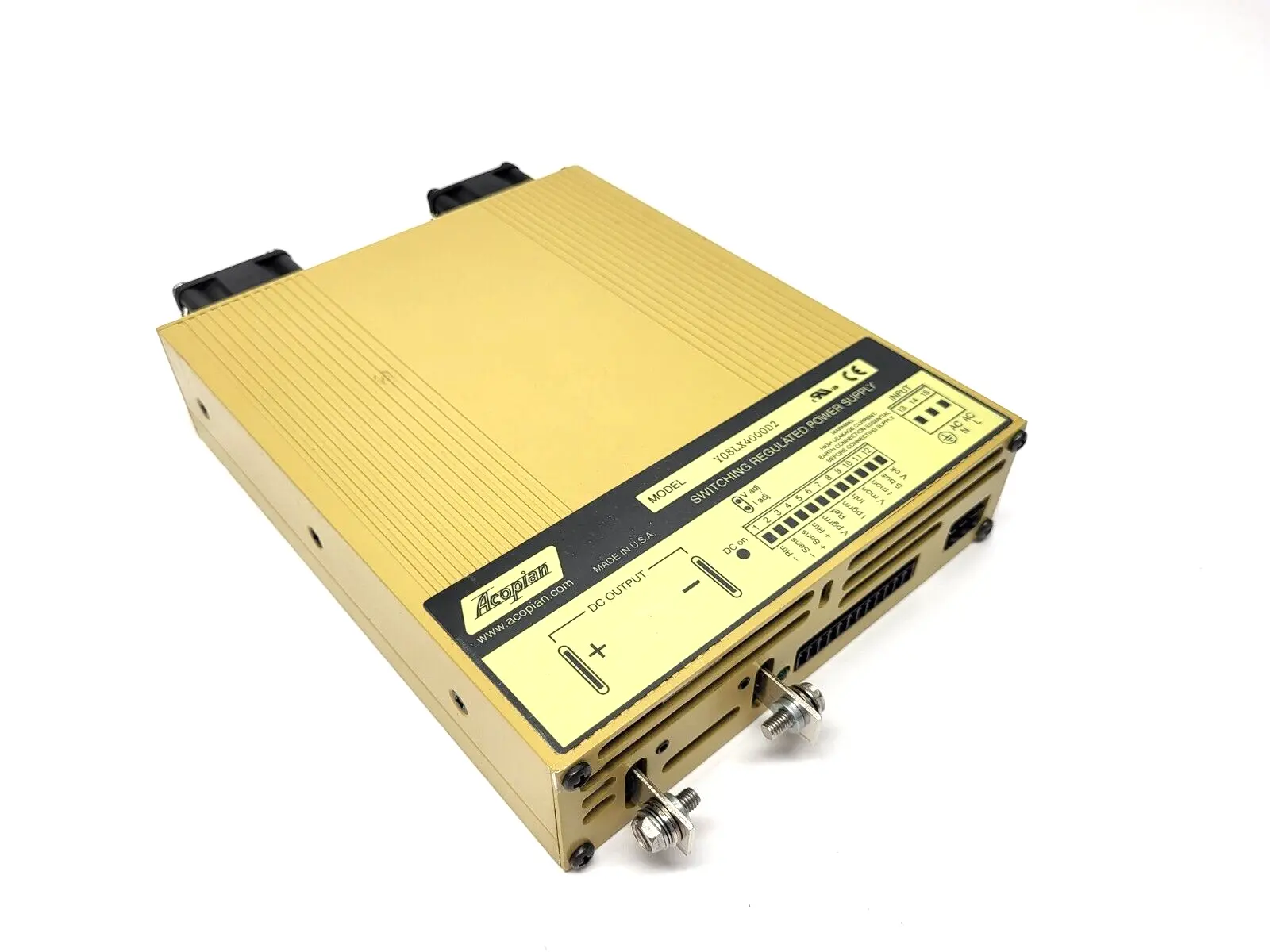 New | in-Stock Acopian Y08LX4000D2 AC/DC Power Supplies Michigan US | Maverick Industrial Sales #1460927
