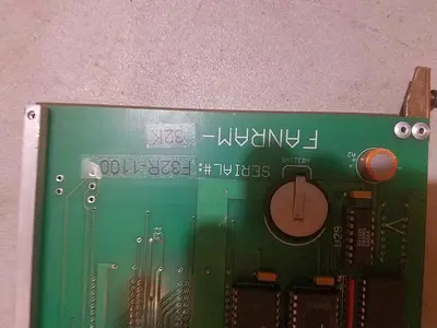 USED TULIP ELECTRONICS FANRAM-32K