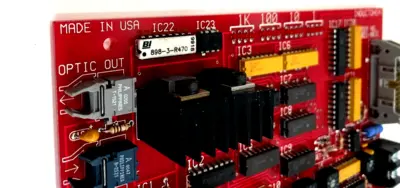 USED INDUCTOHEAT 11510-204C PC BOARD 11510204C