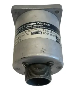 USED BEI SENSOR 924-01012-136 ENCODER H25D-SS-CCW-8GC-7406-LED-EM20S 92401012136