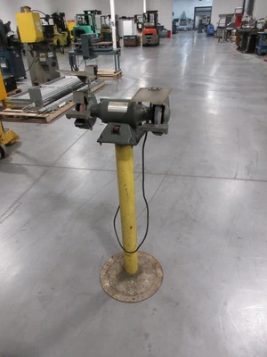 Used DAYTON 4Z123F Pedestal Type Grinders (Double End) Minnesota US | Machinesused.com #1326836