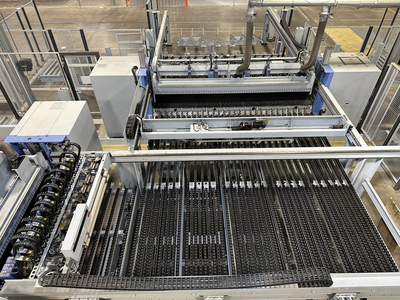 Homag CNC Angular Saw System w/ Automatic Loading & Unloading