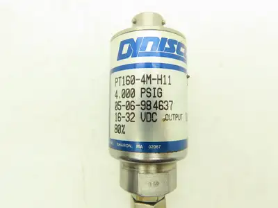 Dynisco PT160-3M-H11 Hydraulic Pressure Transducer Sensor 4000 PSI 15-32VDC