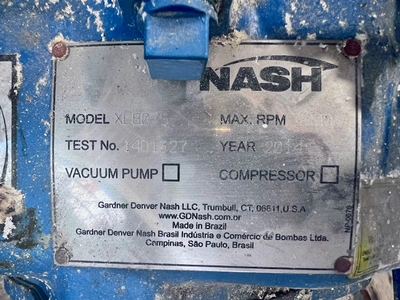 Nash XL80/5 Vacuum Pump