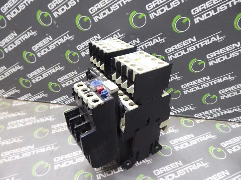 7.5 HP Telemecanique LP1 D 0910 Reversing Contactor Assembly 1000 V 8 kV Used