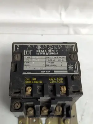 Used SQUARE D 8536 SBD-2 Starters | Surplus Asset Holdings #1205142