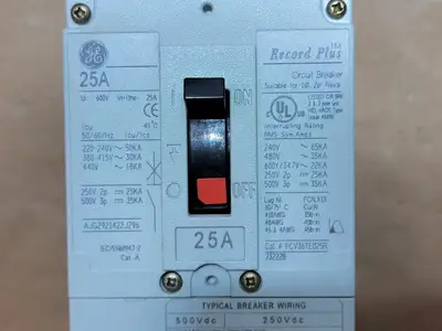USED GENERAL ELECTRIC FCV36TE025R