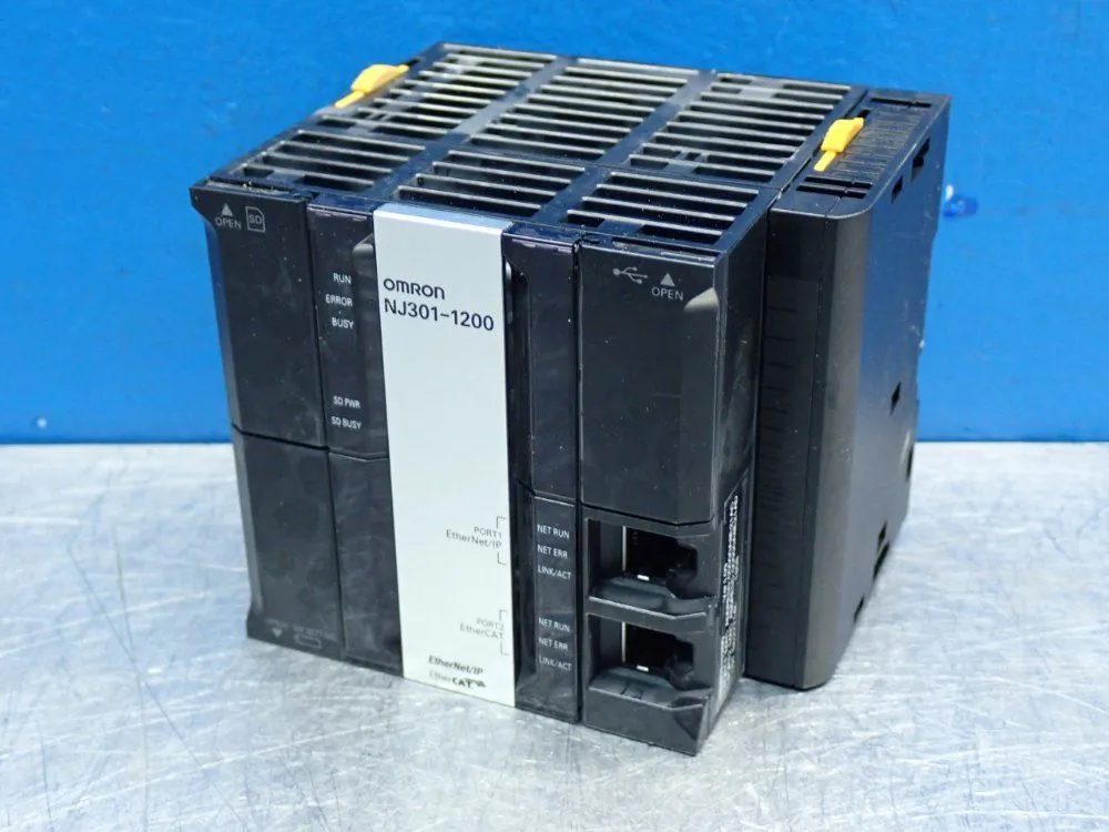 Used OMRON NJ3011200 PLC Processors Ohio US | HGR 24 #728093