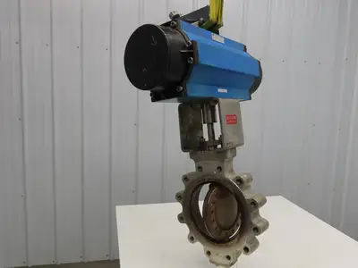Velan L16-0CP13-DCJA Torqseal 10" Stainless Lug Butterfly Valve w/Rotex Actuator