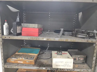 Shelf and Contents; Mix of Gages