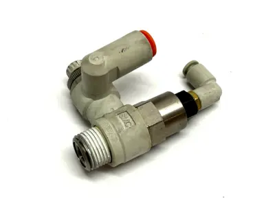 ASP530F-03-08S-J | SMC  Speed Controller w/ Pilot Check Valve - Used