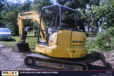 Used 2016 NEW HOLLAND E55BX Crawler Excavators - Mini Alabama US | Proxy Equipment #1378344