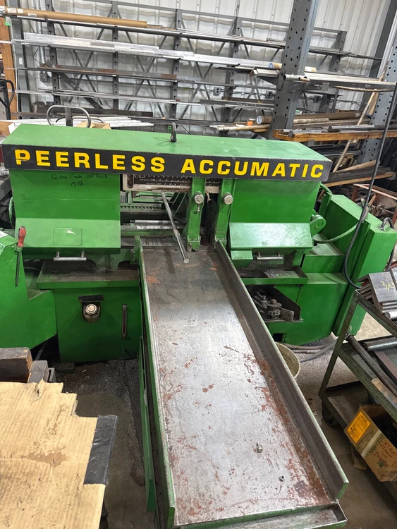 Used 1974 PEERLESS ACCUMATIC 1400 Horizontal Band Saws Illinois US | Aucto #1355363