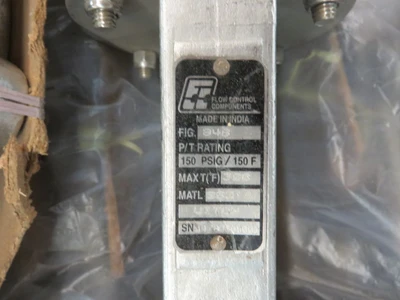 Flow Control Components FCC 6" -150# Knife Gate Hand Wheel Operated ; Unused Condition