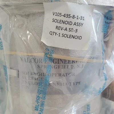 NEW Valcor Engineering V105-435-8-1