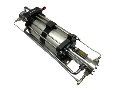 Used Maximator Air Driven Gas Booster 1:60 Pressure & 1:20 Compression Gas Compressors Michigan US | Maverick Industrial Sales #1395626