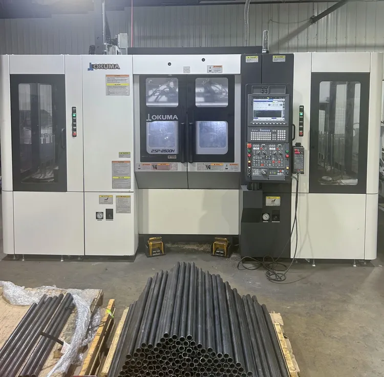 Used 2018 OKUMA 2SP-2500H CNC Lathes Maryland US | Clark Machinery Sales, LLC #1326654