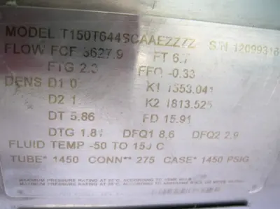 USED Micro Motion T150 T644SCAAEZZZZ